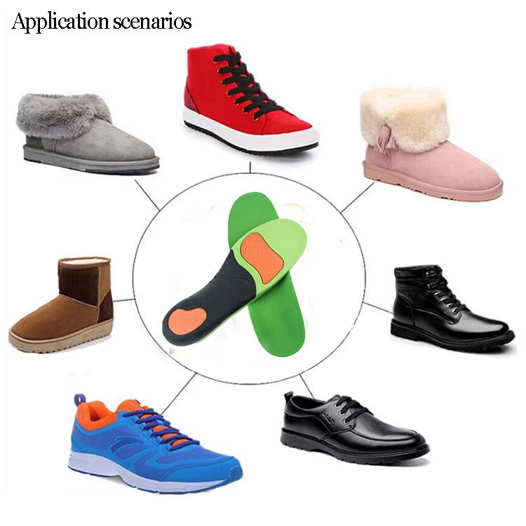 Breathable arch supports for shoes - moisture-wicking gel layer with TPU frame